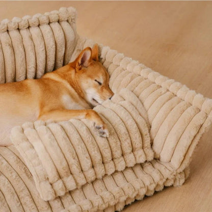 Blød Ortopædisk Hundepude - Vaskbar - Sovesofa - Fluffy Orthopedic Beds Danmarkmode.dk