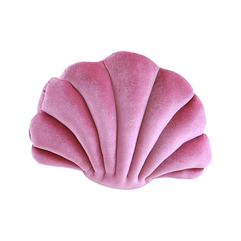 Blød Seashell Dekorativ Puder til Sofa - Plaidspude - Fløjl - Boligindretning Throw Pillows Danmarkmode.dk