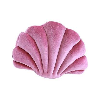 Blød Seashell Dekorativ Puder til Sofa - Plaidspude - Fløjl - Boligindretning Throw Pillows Danmarkmode.dk