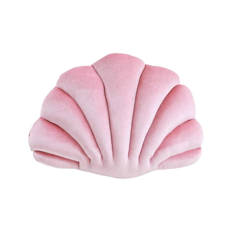 Blød Seashell Dekorativ Puder til Sofa - Plaidspude - Fløjl - Boligindretning Throw Pillows Danmarkmode.dk