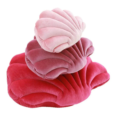 Blød Seashell Dekorativ Puder til Sofa - Plaidspude - Fløjl - Boligindretning Throw Pillows Danmarkmode.dk