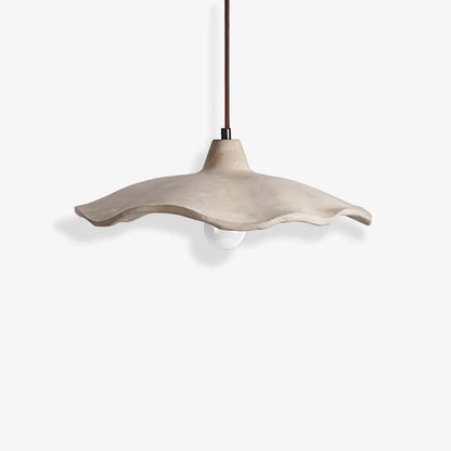 Blomsterform Cement Pendellampe - Wabi Sabi - Indendørs - E27 Pære Ceiling Light Fixtures Danmarkmode.dk