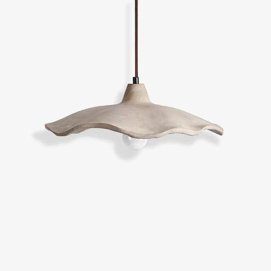 Blomsterform Cement Pendellampe - Wabi Sabi - Indendørs - E27 Pære Ceiling Light Fixtures Danmarkmode.dk