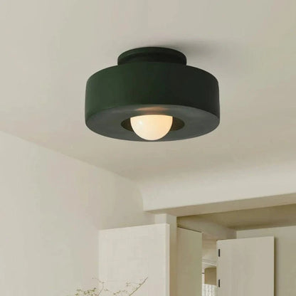 Cylindrisk Tromleform Loftlampe - Matte - LED Pære - Moderne - 30cm Ceiling Light Fixtures Danmarkmode.dk
