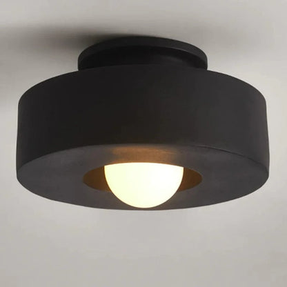 Cylindrisk Tromleform Loftlampe - Matte - LED Pære - Moderne - 30cm Ceiling Light Fixtures Danmarkmode.dk