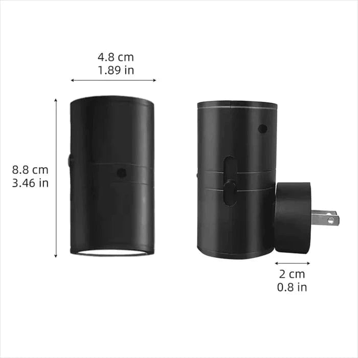 Dæmpbar Plug In Væglampe - EU PLUG - Bevægelsessensor - Natlys Wall Light Fixtures Danmarkmode.dk