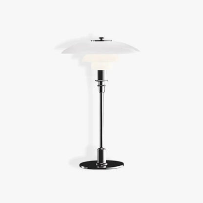 Danish Design PH Glas Bordlampe - Lagdelt Lampeskærm - LED - E27 Pære Table Lamp Danmarkmode.dk