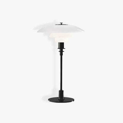 Danish Design PH Glas Bordlampe - Lagdelt Lampeskærm - LED - E27 Pære Table Lamp Danmarkmode.dk