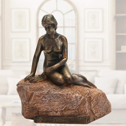 Denmark Little Mermaid Statue - Skulptur - Indretning - Bronze Sculptures & Statues Danmarkmode.dk