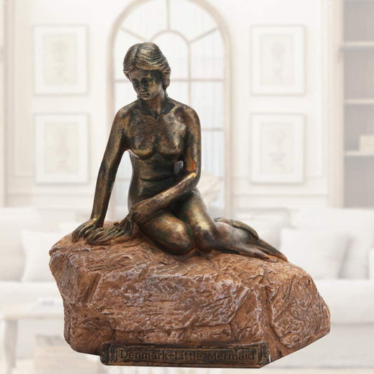 Denmark Little Mermaid Statue - Skulptur - Indretning - Bronze Sculptures & Statues Danmarkmode.dk