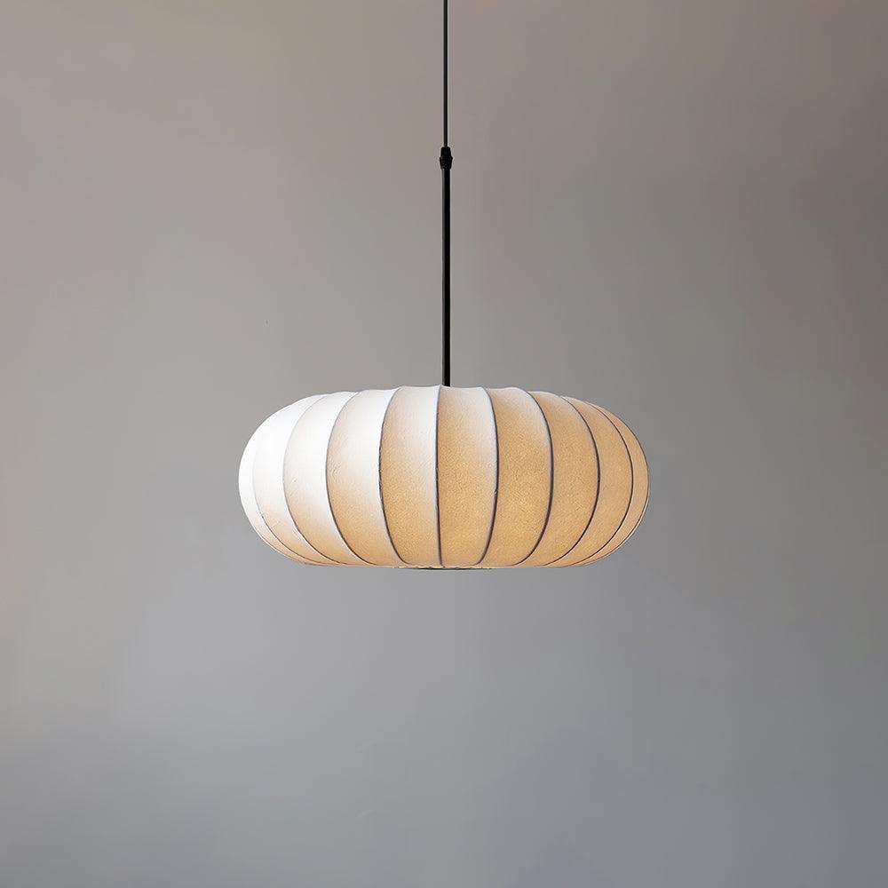 Elegant Pendellampe i Naturmaterialer - Hængelampe i Træ og Metal, 50 cm, Moderne Design, Indretning, Unisex, Økologisk, Belysning Danmarkmode