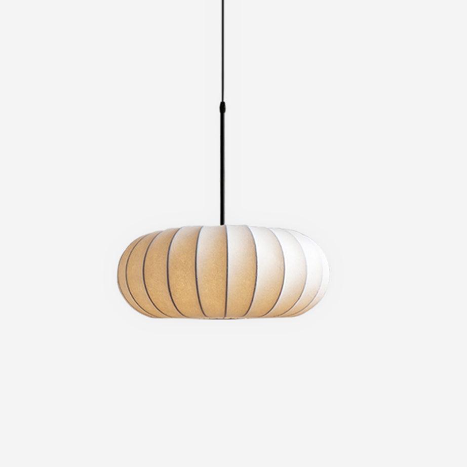 Elegant Pendellampe i Naturmaterialer - Hængelampe i Træ og Metal, 50 cm, Moderne Design, Indretning, Unisex, Økologisk, Belysning Danmarkmode