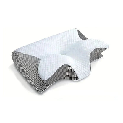 Ergonomisk Pude I Memory Foam – 2-i-1 Design – Mod Nakkesmerter & Bedre Søvn Pillows Danmarkmode