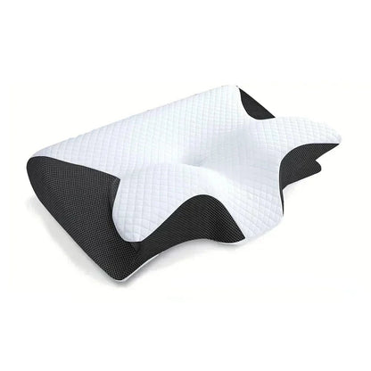 Ergonomisk Pude I Memory Foam – 2-i-1 Design – Mod Nakkesmerter & Bedre Søvn Pillows Danmarkmode