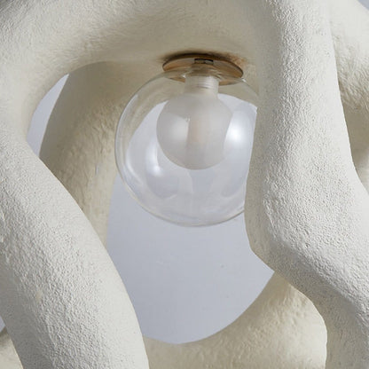 Estela Pendellampe - Skandinavisk Justerbar Hængelampe, Polystyren, Moderne, Hvid, Design, Interiør belysning, Perfekt til stue Danmarkmode