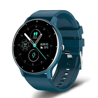 Fuld Touchskærm Smart Ur til Mænd - Vandtæt - Fitness Tracker - Android og IOS Smart Watch Danmarkmode.dk
