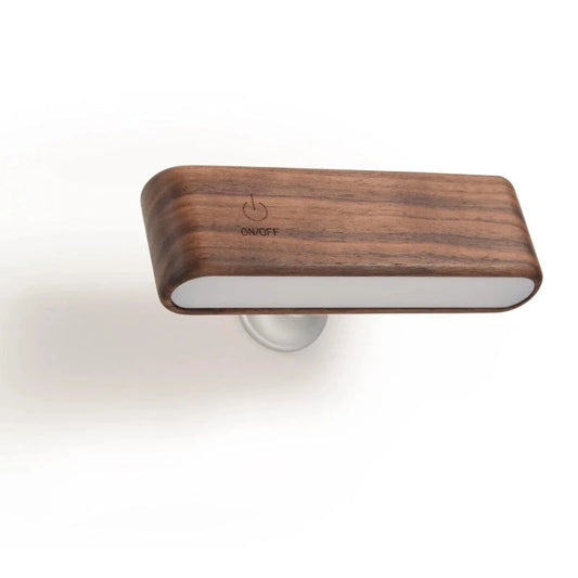 Genopladelig 360° LED Væglampe - Batteridrevet - Bøgetræ - Trådløs Wall Light Fixtures Danmarkmode.dk