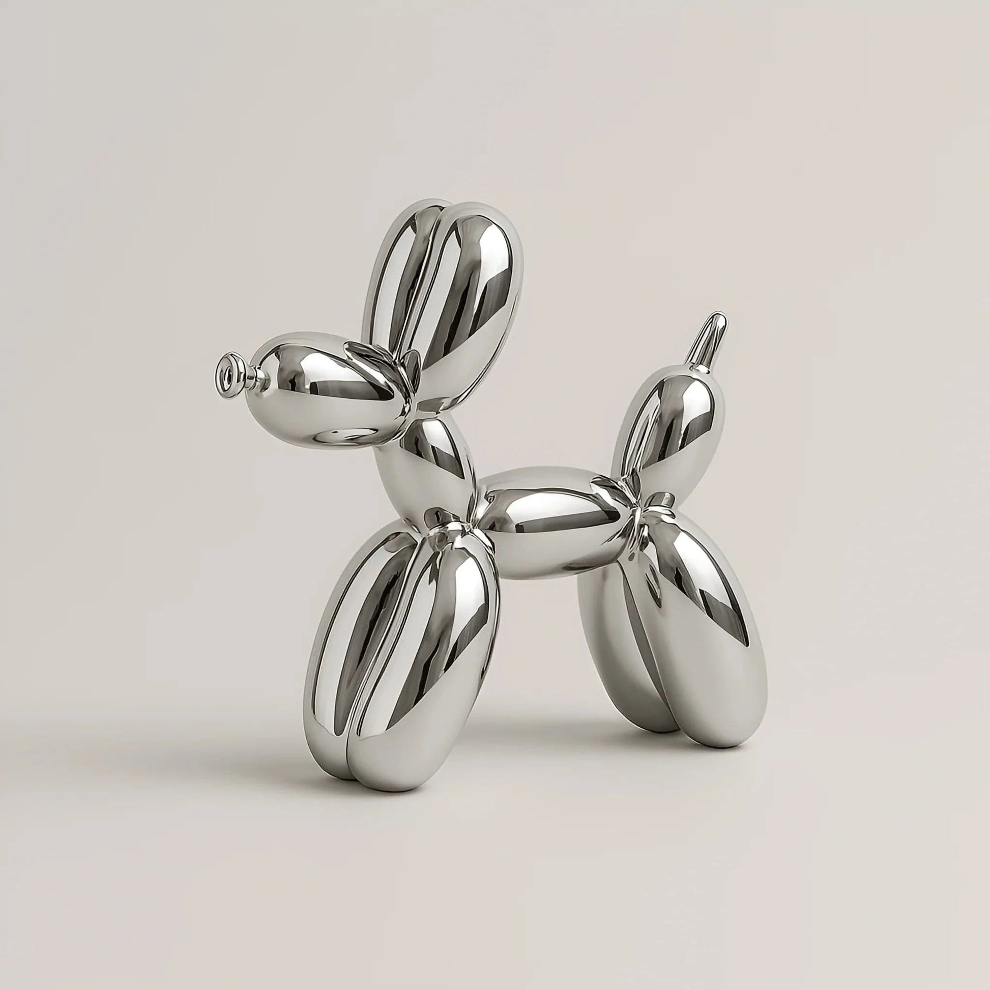 Glansfuld Ballonhund Skulptur - Ornament - Boligindretning - Keramik Sculpture Statue Danmarkmode.dk