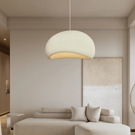 Harmonie Wabi-Sabi Lampe - Naturlig Design, Rå Metal, Økologisk, Elegant, Unisex, Håndlavet, Indretning, Belysning, Moderne, Skandinavisk Danmarkmode