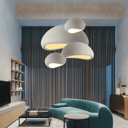 Harmonie Wabi-Sabi Lampe - Naturlig Design, Rå Metal, Økologisk, Elegant, Unisex, Håndlavet, Indretning, Belysning, Moderne, Skandinavisk Danmarkmode
