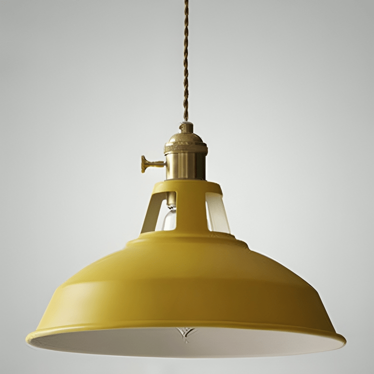 Industriel Retro Pendel Lampe - Metal - 1 Lys Lampe Ceiling Light Fixtures Danmarkmode.dk
