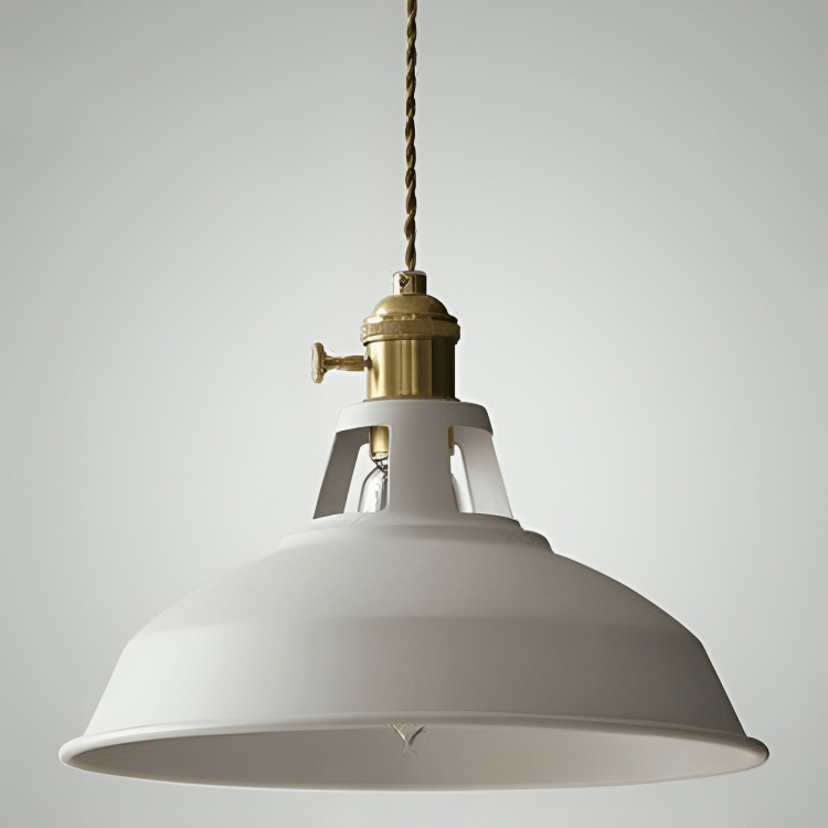 Industriel Retro Pendel Lampe - Metal - 1 Lys Lampe Ceiling Light Fixtures Danmarkmode.dk