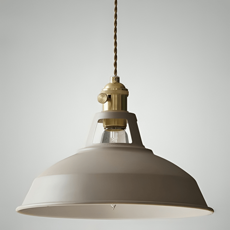 Industriel Retro Pendel Lampe - Metal - 1 Lys Lampe Ceiling Light Fixtures Danmarkmode.dk