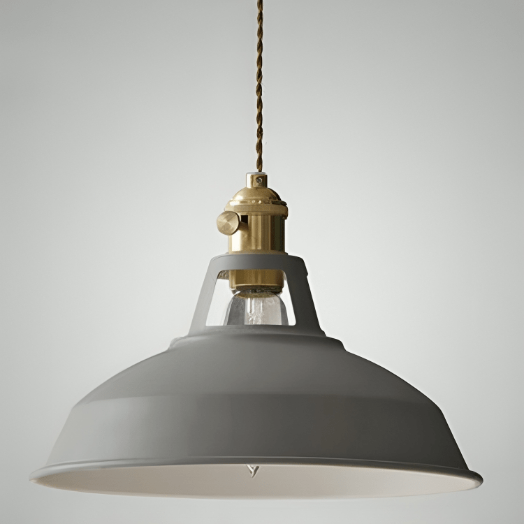 Industriel Retro Pendel Lampe - Metal - 1 Lys Lampe Ceiling Light Fixtures Danmarkmode.dk