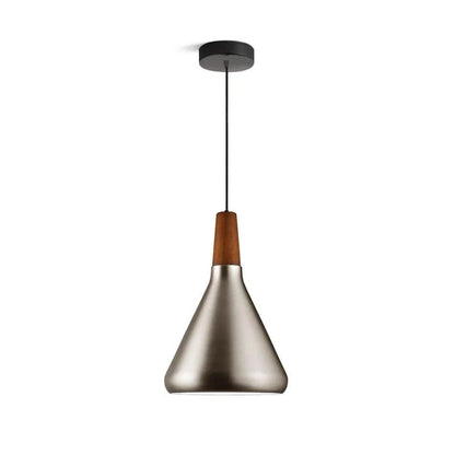 Japandi Style Nori Indendørs Pendellampe - LED Pære - Metal - Træ Ceiling Light Fixtures Danmarkmode.dk