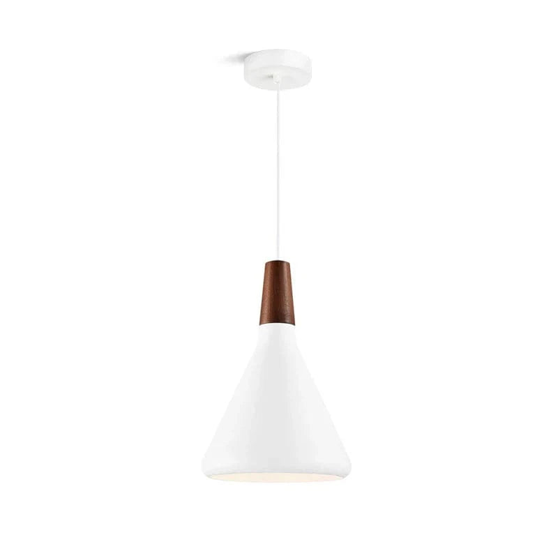 Japandi Style Nori Indendørs Pendellampe - LED Pære - Metal - Træ Ceiling Light Fixtures Danmarkmode.dk