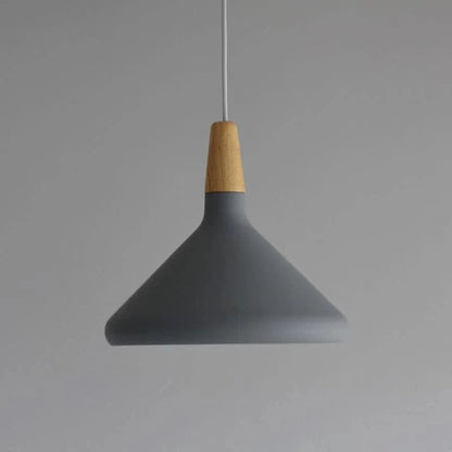 Japandi Style Nori Indendørs Pendellampe - LED Pære - Metal - Træ Ceiling Light Fixtures Danmarkmode.dk