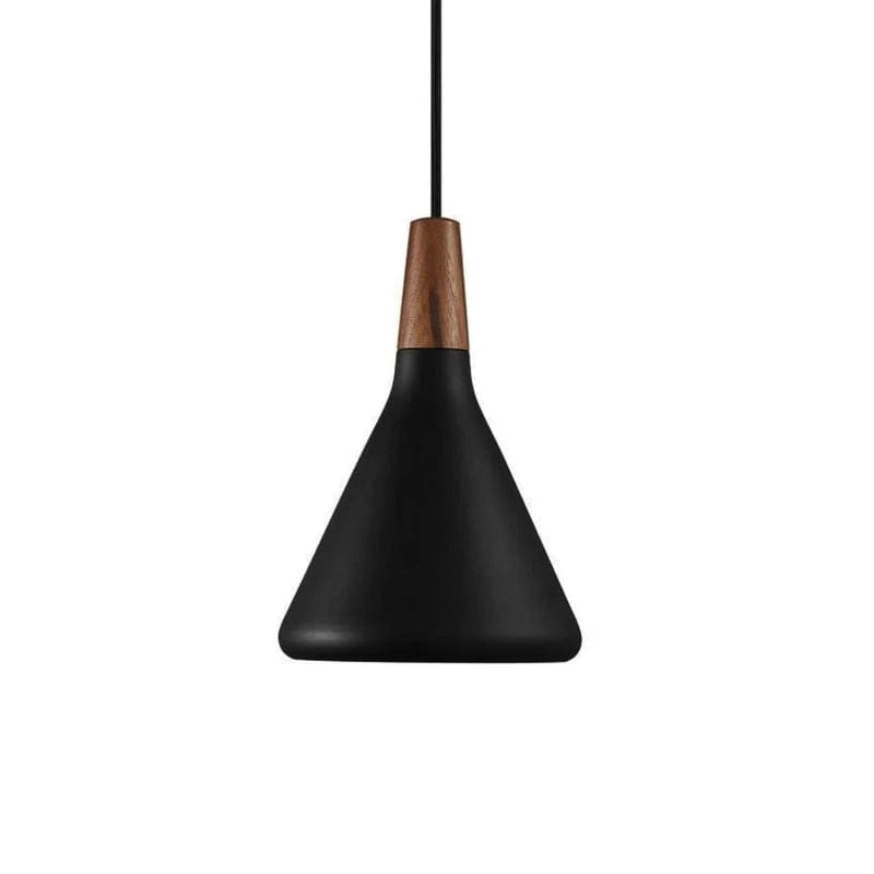 Japandi Style Nori Indendørs Pendellampe - LED Pære - Metal - Træ Ceiling Light Fixtures Danmarkmode.dk