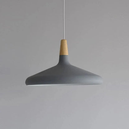 Japandi Style Nori Indendørs Pendellampe - LED Pære - Metal - Træ Ceiling Light Fixtures Danmarkmode.dk