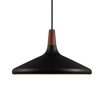 Japandi Style Nori Indendørs Pendellampe - LED Pære - Metal - Træ Ceiling Light Fixtures Danmarkmode.dk