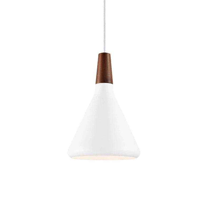 Japandi Style Nori Indendørs Pendellampe - LED Pære - Metal - Træ Ceiling Light Fixtures Danmarkmode.dk