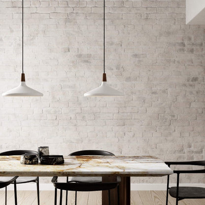 Japandi Style Nori Indendørs Pendellampe - LED Pære - Metal - Træ Ceiling Light Fixtures Danmarkmode.dk