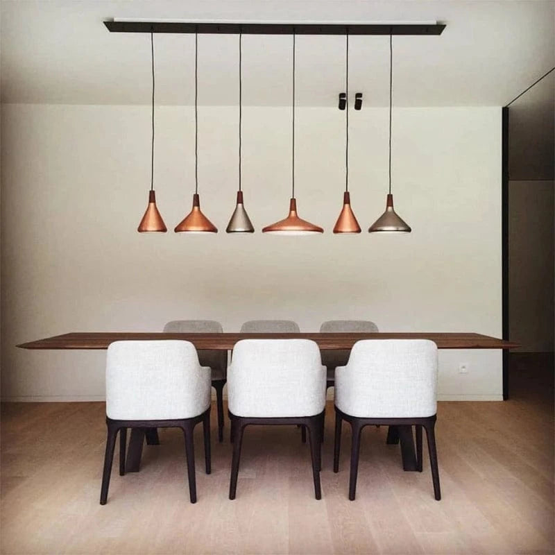 Japandi Style Nori Indendørs Pendellampe - LED Pære - Metal - Træ Ceiling Light Fixtures Danmarkmode.dk