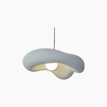 Japansk Wabi-Sabi Hængelampe, Unik Creme, 4 Farver, Modern Design, Stilfuld Belysning, Indendørs, Unisex Hanglampen Danmarkmode