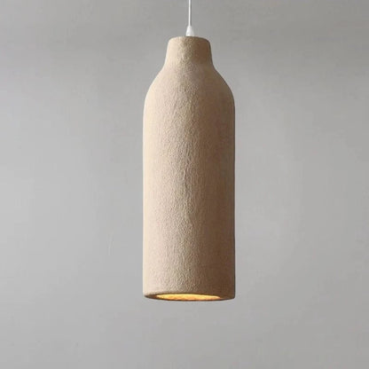 Japansk Wabi Sabi Terracotta Pendel Lampe - Hængende - Boligindretning - LED Pære Ceiling Light Fixtures Danmarkmode.dk