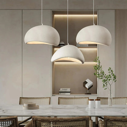 Khmara Pendant Lamp, Modern Nordic Style, Glass, 25cm, White, Home Lighting, Elegant Design, Contemporary Decor, Ceiling Fixture Danmarkmode