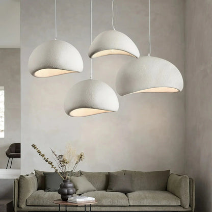 Khmara Pendant Lamp, Modern Nordic Style, Glass, 25cm, White, Home Lighting, Elegant Design, Contemporary Decor, Ceiling Fixture Danmarkmode