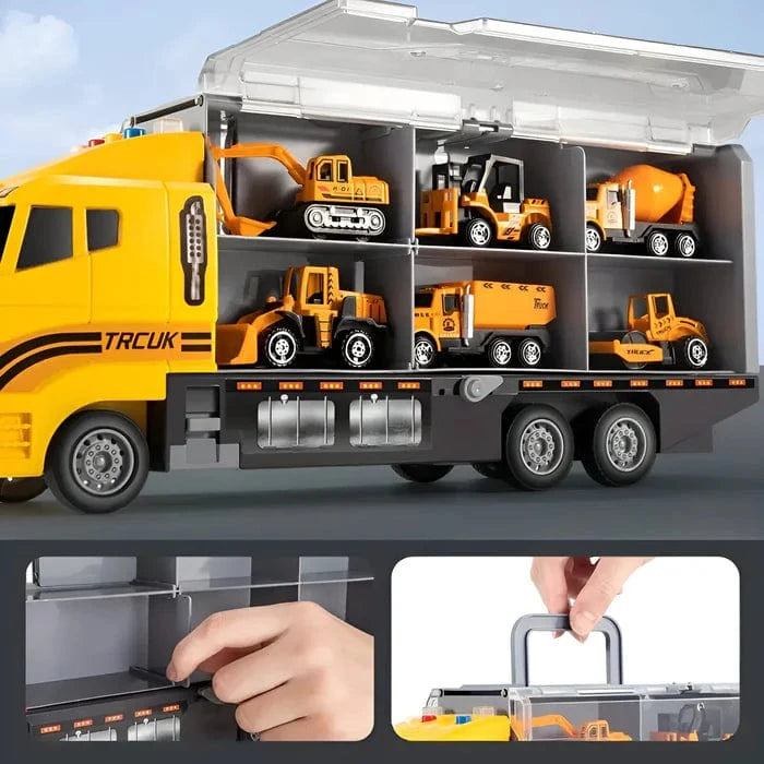 Konstruktion Bil Legetøj til Børn - Transporter - Mini Biler - Sæt Toy Cars Danmarkmode.dk