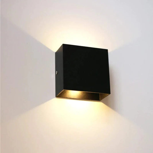 Kubus Led Væglampe - Indendørs - Aluminium - LED Pærer Wall Light Fixtures Danmarkmode.dk