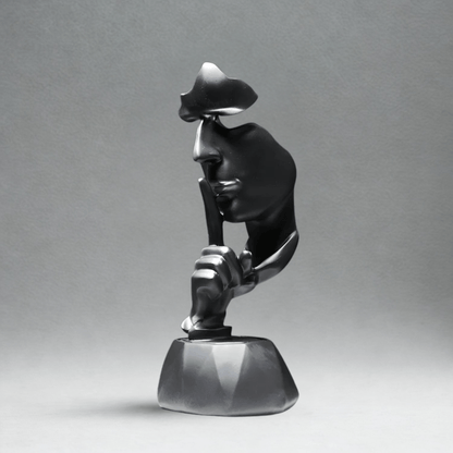 Kunstnerisk Abstrakt Ansigt Skulptur - Figurer - Boligindretning Sculptures & Statues Danmarkmode.dk