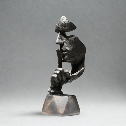 Kunstnerisk Abstrakt Ansigt Skulptur - Figurer - Boligindretning Sculptures & Statues Danmarkmode.dk
