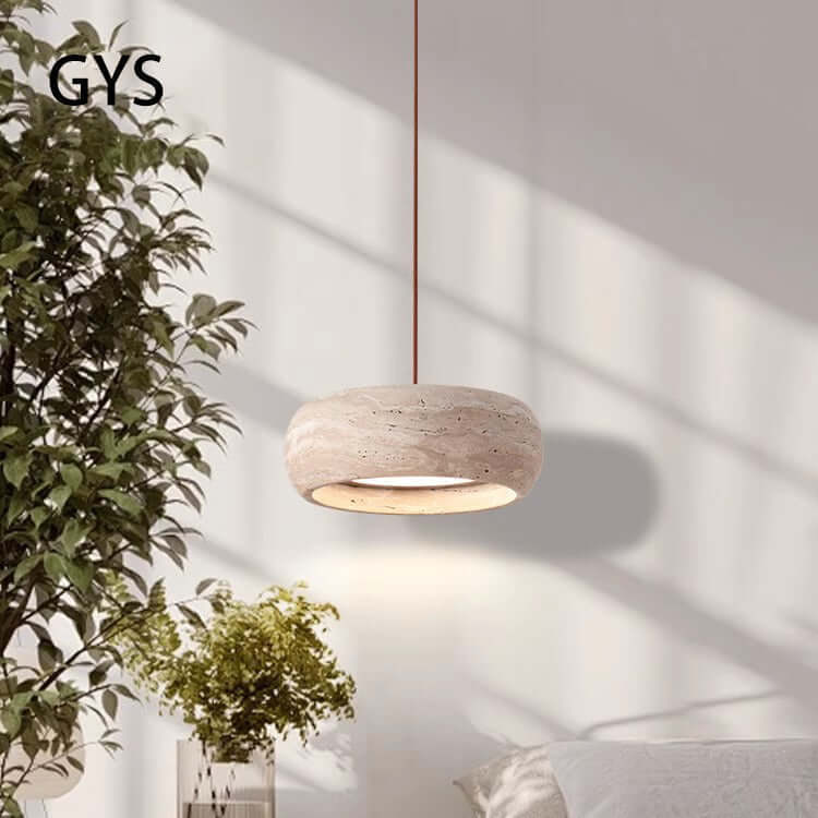 LED Pendellampe, 20cm, Sten, Moderne Hängelampe, Innenbeleuchtung, Designerlicht, Lichtquelle, für Wohnräume, Skandinavischer Stil Danmarkmode