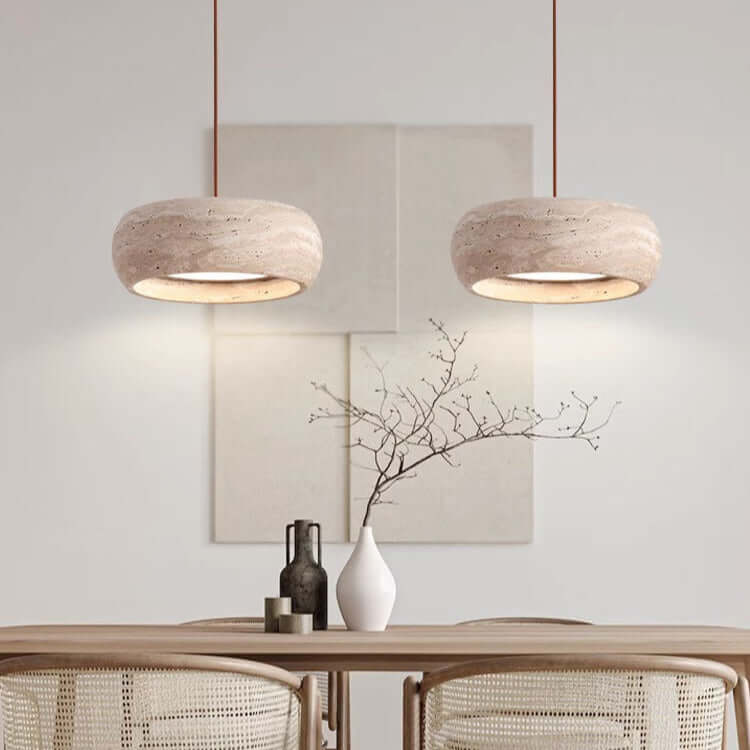 LED Pendellampe, 20cm, Sten, Moderne Hängelampe, Innenbeleuchtung, Designerlicht, Lichtquelle, für Wohnräume, Skandinavischer Stil Danmarkmode