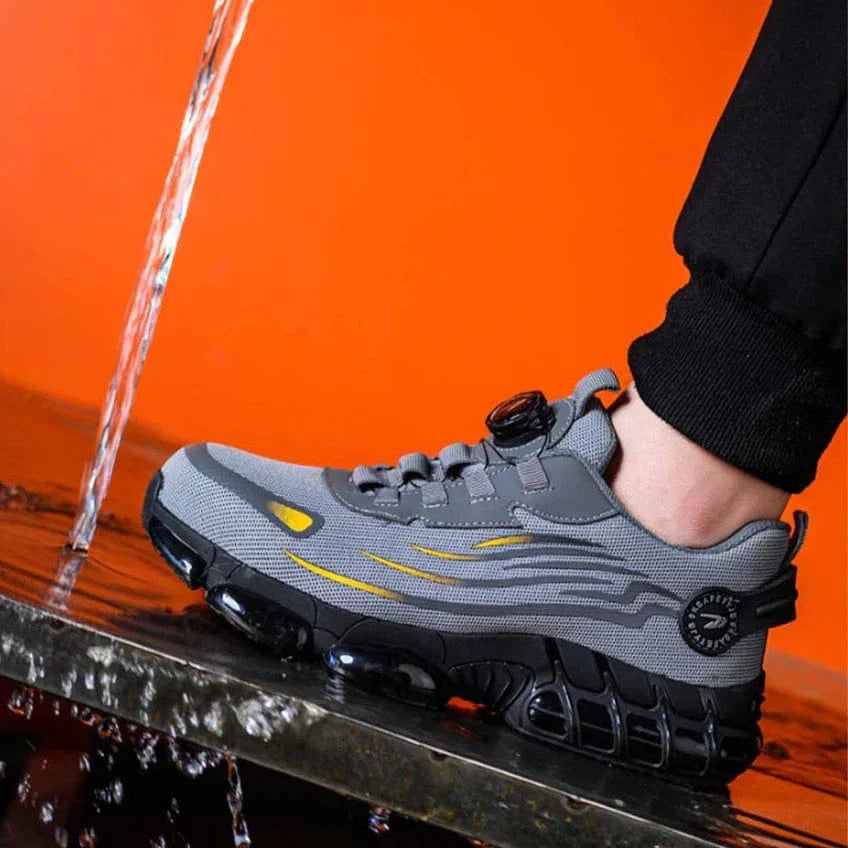 Letvægts Sikkerhedssko - Dame & Herre Arbejdssko - Uden Snørebånd Shoes Danmarkmode.dk