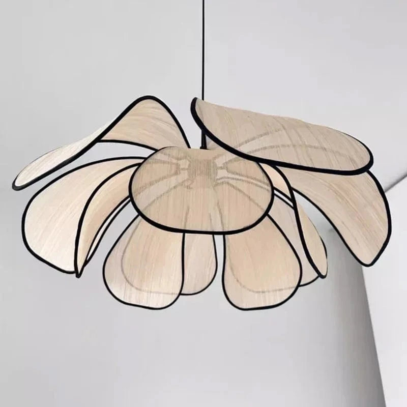 LINA Suspensionslampe Pétale | Moderne Design, Metall, Weiss, 40cm, Wohnraum Licht, Pendelleuchte für Wohnzimmer, Schlafzimmer, Küchen suspension luminaire Danmarkmode