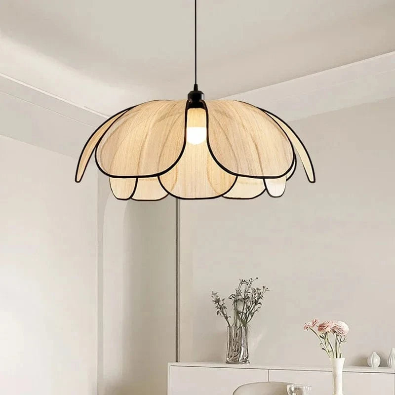 LINA Suspensionslampe Pétale | Moderne Design, Metall, Weiss, 40cm, Wohnraum Licht, Pendelleuchte für Wohnzimmer, Schlafzimmer, Küchen suspension luminaire Danmarkmode